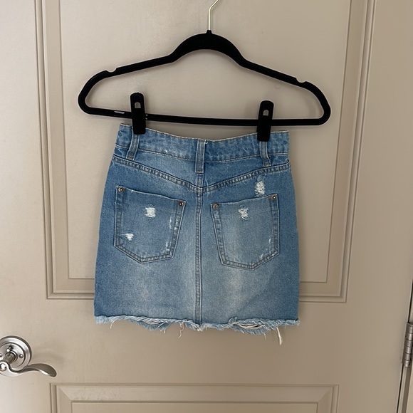 Meshki DENIM SKIRT - Picture 2 of 2